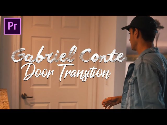 Door Reveal Transition Tutorial in Premiere Pro CC 2018 (Gabriel Conte, Sam Kolder, Matt Komo)