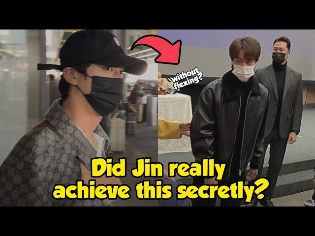 How come Without flexing, Jin has secretly won these Many Achievements, really?!