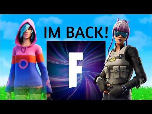 LIVE🔴IM BACK! Fortnite Season 4 gameplay + more!