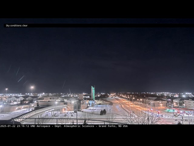 UND Dept. of Atmospheric Sciences Skycam - West (Grand Forks, ND)