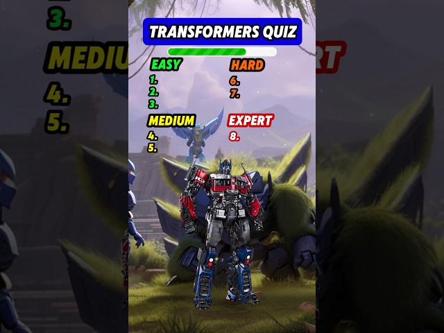 Only Real Fans Can Name These Autobots! #shorts #trivia #quiz #transformers