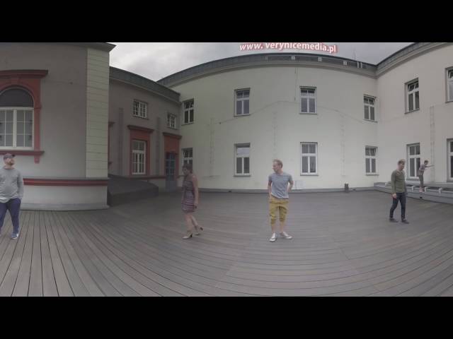 Taniec w 360 - film sferyczny - Koalicja 360