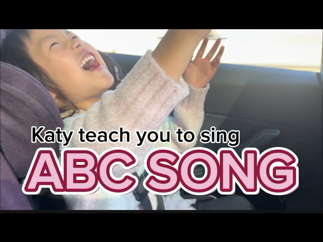 🔤🎶Learn To Sing Abc In A Wild And Wacky Way | Katy Vlog at her 6 years old