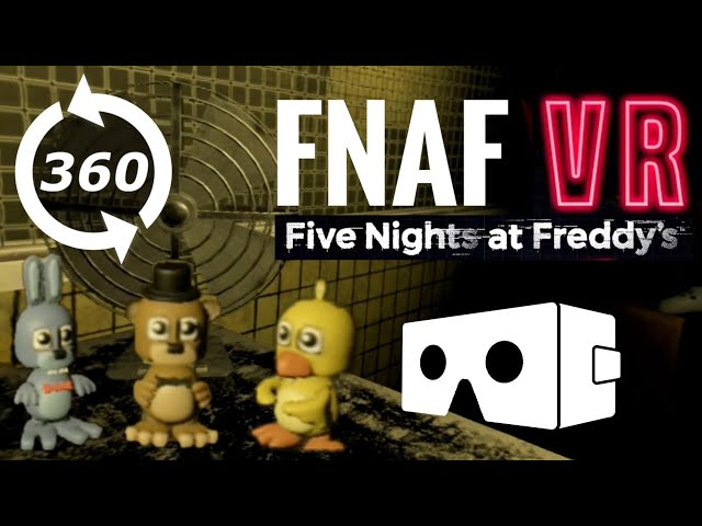 VR 360 Video Five Nights at Freddy's Help Wanted Horror Virtual Reality Experience FNAF 360°