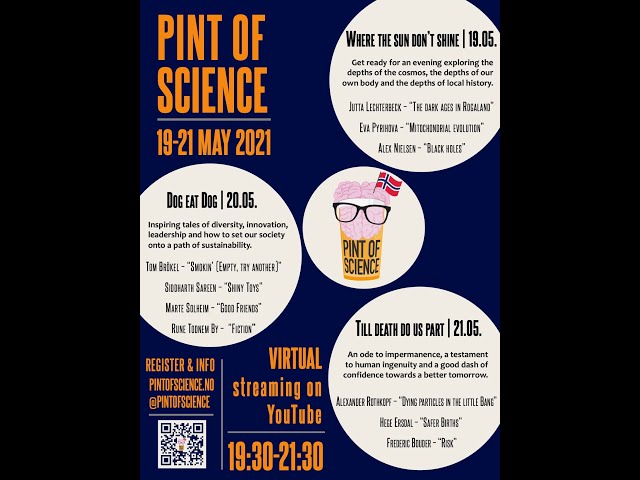 2021 Pint of Science - Stavanger - Where the sun don't shine