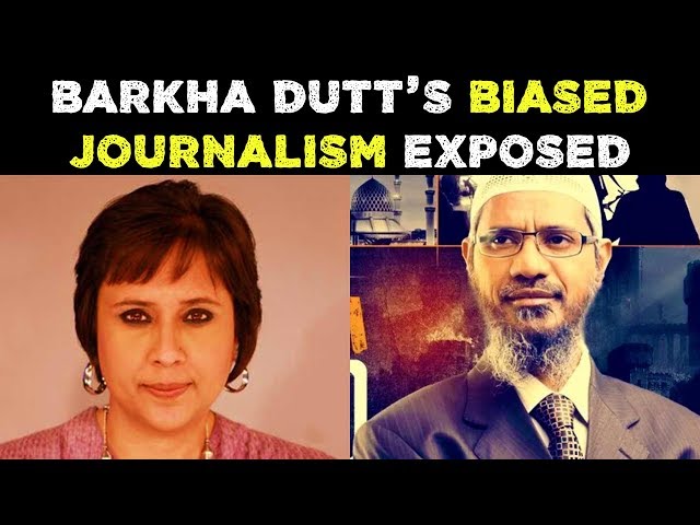 Dr. Zakir Naik Exposes Barkha Dutt's Biased Journalism