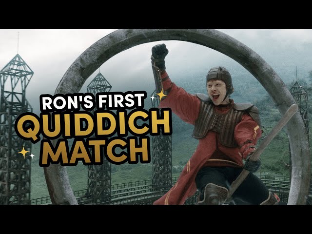 Ron's First Quidditch Match | Half-Blood Prince