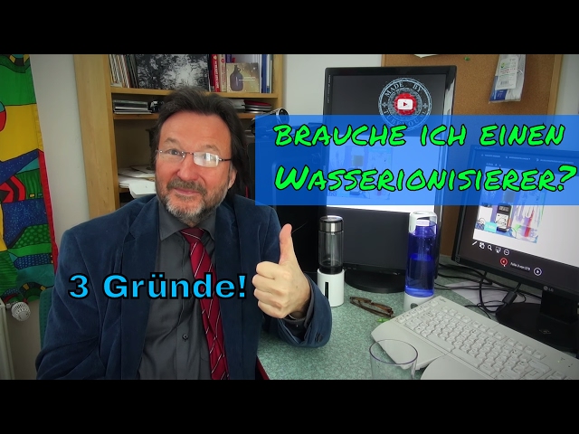 Karl Heinz Asenbaum wofür braucht man einen Wasserionisierer, Schadstoffbelastung am Arbeitsplatz