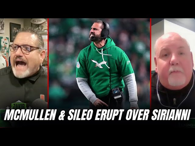 INSANE!!! John McMullen & Dan Sileo Get Into HEATED Debate Over Nick Sirianni After Eagles Win!