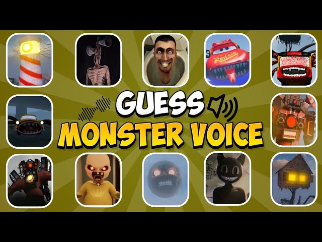 Guess THE EAT MONSTER’S VOICE - Eat Monsters Coffin Meme's part 36