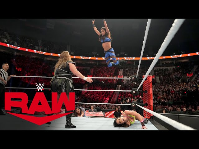 Carter & Chance vs. Green & Niven – WWE Women’s Tag Team Title Match: Raw highlight, Jan. 8, 2024