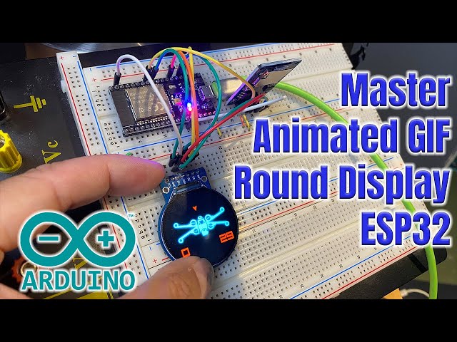 Bring GIFs to Life: Animating with Round Displays & ESP32