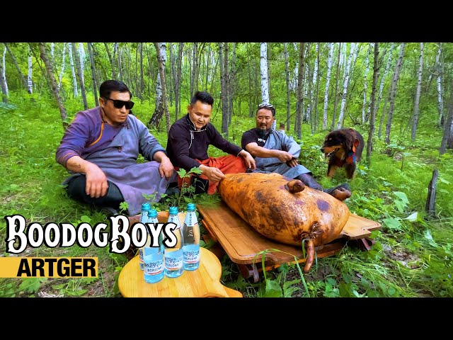 PORK Premier Special: Roasting a Full PIG BOODOG - FIRST TIME EVER! | Boodog Boys