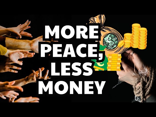 More Peace, Less Money: The Secret to True Wealth - Financial freedom #money #facts