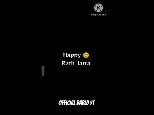 Happy Rath Jatra new status video #viral #rathyatra #short ll