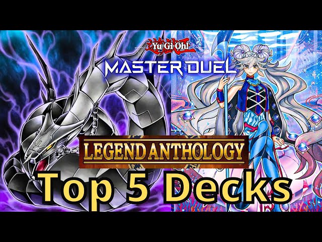 TOP 5 DECKS | Legend Anthology Festival in Yu-Gi-Oh! Master Duel!