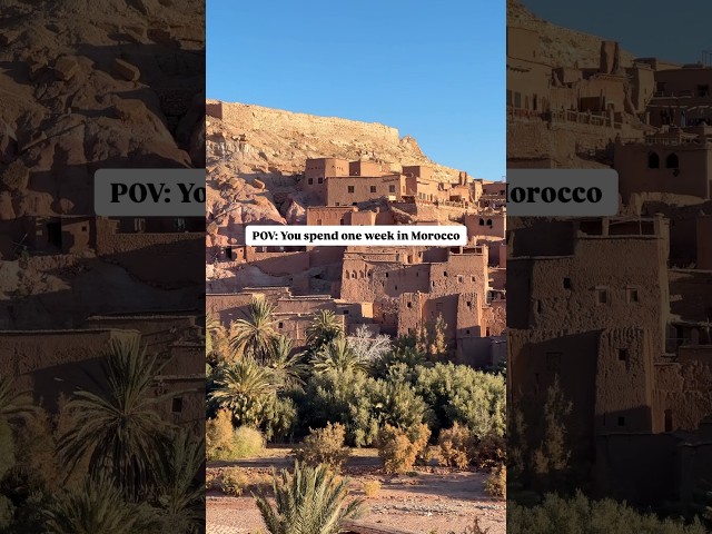 Is Morocco on your travel bucket list?😍 Drop your questions!👇 #morocco #intrepid #travelblogger