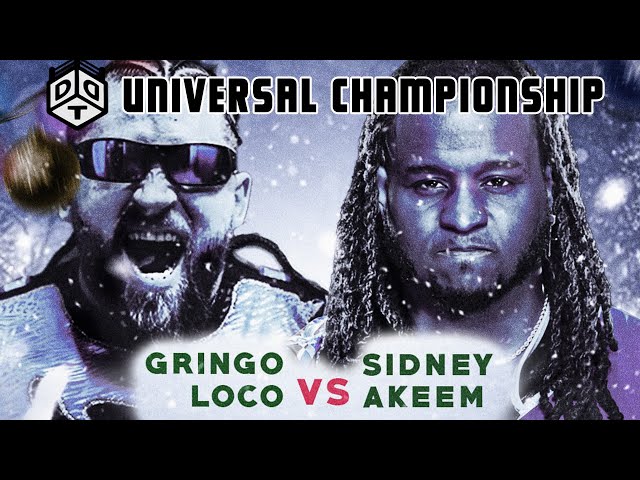 Free Match | GRINGO LOCO vs SIDNEY AKEEM | DDT Universal Championship