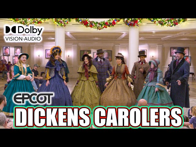 A Victorian Christmas: Epcot Dickens Carolers Disney World