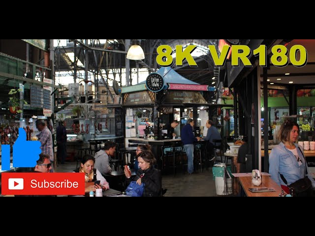 8K VR180 3D San Telmo market in Buenos Aires - Feira de San Telmo (Travel videos with ASMR or Music)