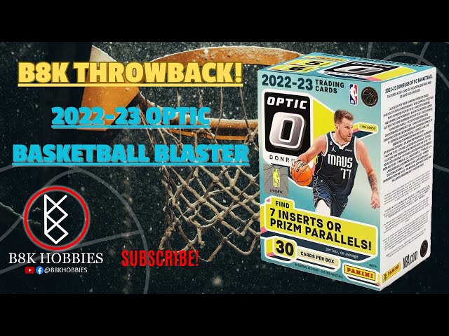 OPENING🏀2022-23 Panini Optic Basketball Blaster! B8K⏮️THROWBACK! #basketball #panini #nba