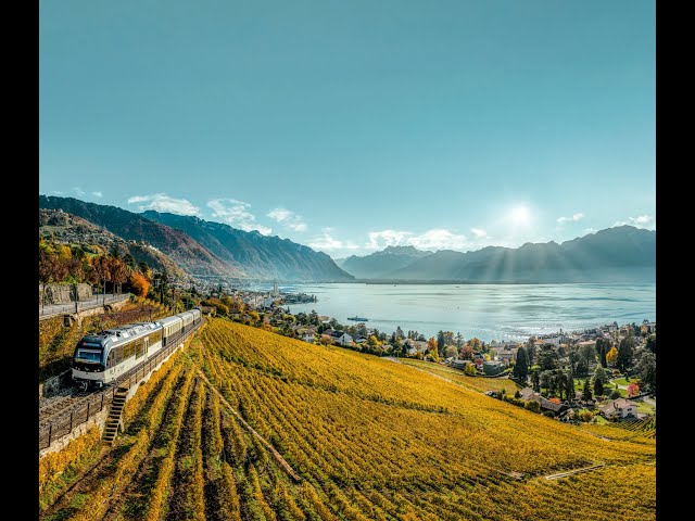 GoldenPass Express | Grand Train Tour of Switzerland | 360 Degree VR | Switzerland Tourism