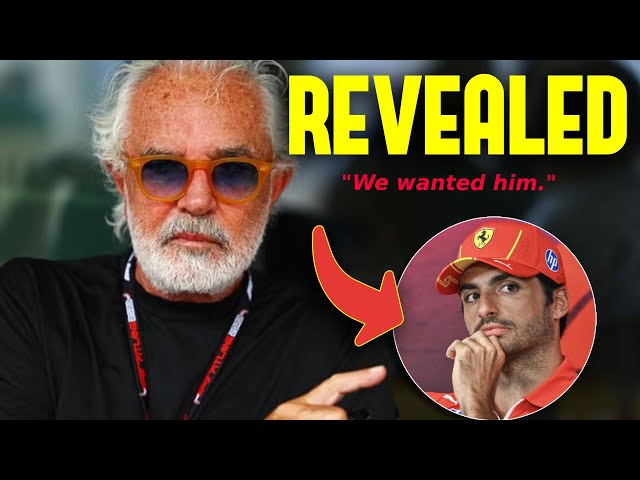 Flavio Briatore REVEALS Why Carlos Sainz Turned Down Alpine