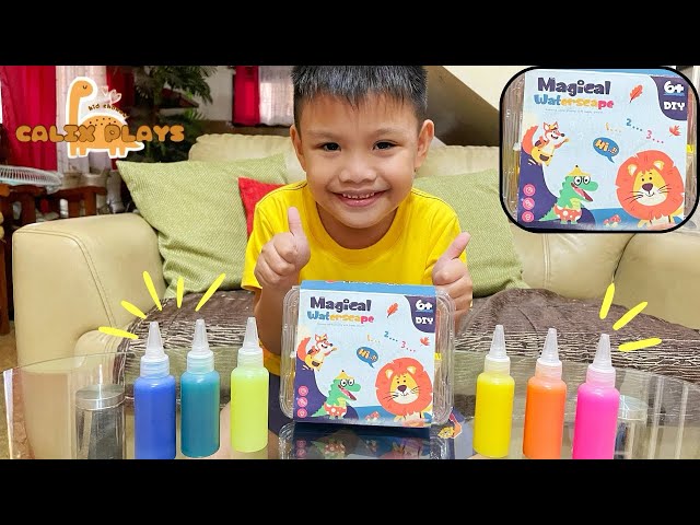 CALIX PLAYS SQUISHY TOYS! Magical Water Escape Squishy Water toys.