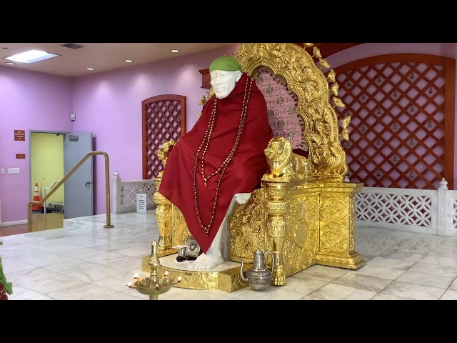 Shirdi Sai Parivaar Milpitas, California, USA - Main Hall Live Darshan