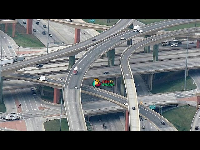 Ghana's Mega 4-Tier Suame Interchange Takes Shape at Lightning Speed.