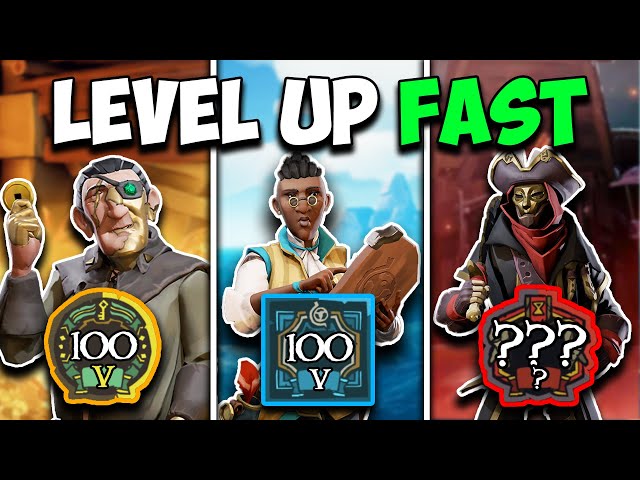 Fastest Way to Level Up Every Trading Company in Sea of Thieves