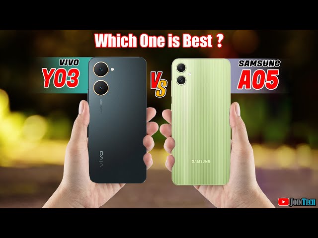 🔥 Duel High Tech! Vivo Y03 Vs Samsung A05 Off in a Smartphone Showdown!!