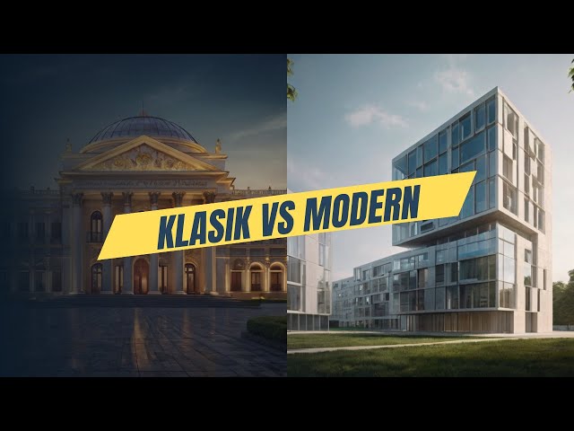 Gaya Arsitektur Klasik vs Modern: Mana yang Lebih Baik?