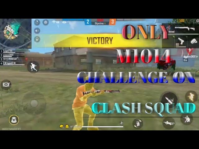 RARE BUNDLE WITH M1014 OP SKIN Clash SQUAD!!!!  BY- CONQUER ARMY