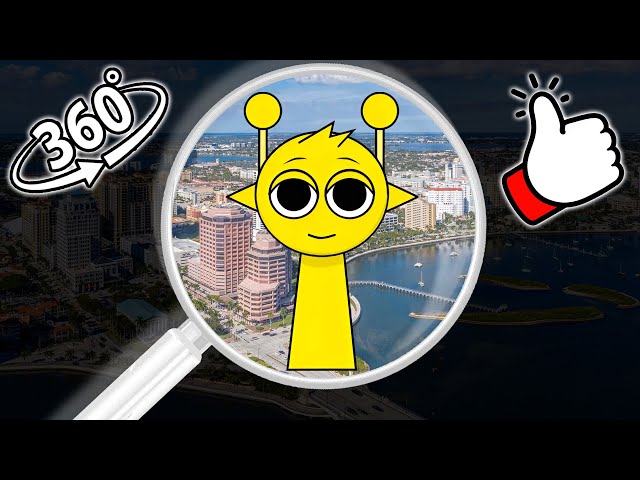 🔍 FIND INCREDIBOX SPRUNKI - SIMON YELLOW | 360º FINDING CHALLENGE VR