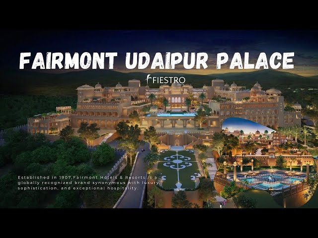 Fairmont Udaipur Palace | Fairmont Udaipur Wedding | Wedding Venues in Udaipur