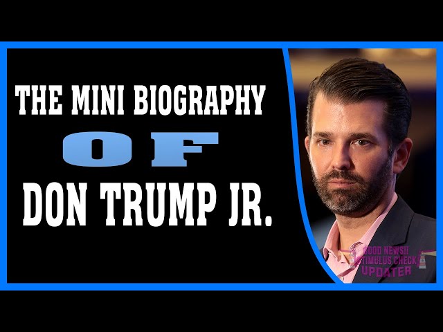 THE MINI BIOGRAPHY OF DONALD TRUMP JR. | POLITICIAN BIOGRAPHY MOVIES | BIOGRAPHY AUDIOBOOK FULL