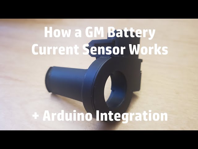 How a GM Battery Current Sensor Works w/ Arduino