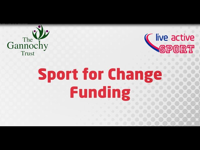 Sport for Change Funding