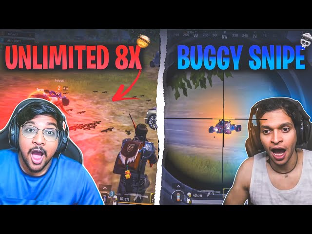 Unlimited 8X 😱 | Running Buggy Snipe 🔥 | #warriorislive @UnqGamer