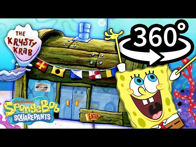 Take a 360° VR Tour of the Krusty Krab! 🍔 | SpongeBob