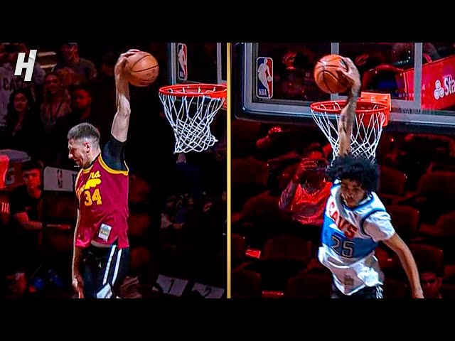 The Cavs Halftime Dunk Contest Was NEXT LEVEL 🚀🔥