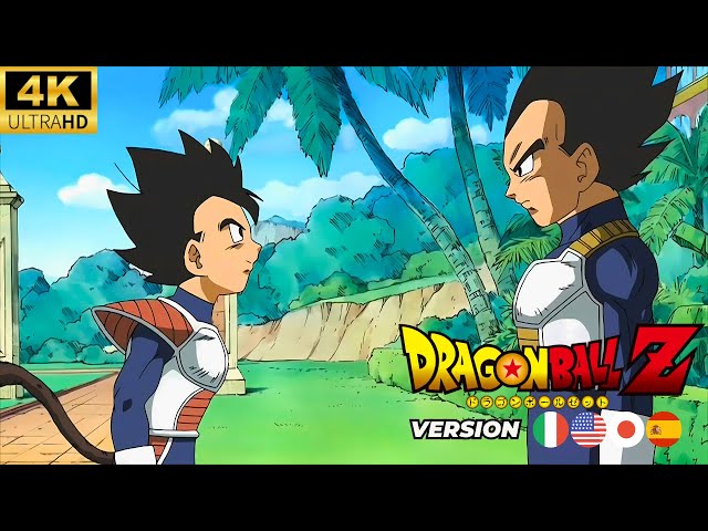 Vegeta and Tarble - The Lost Brother | Dragon Ball Z Movie 🇮🇹🇺🇸🇯🇵 #vegeta #tarble #goku