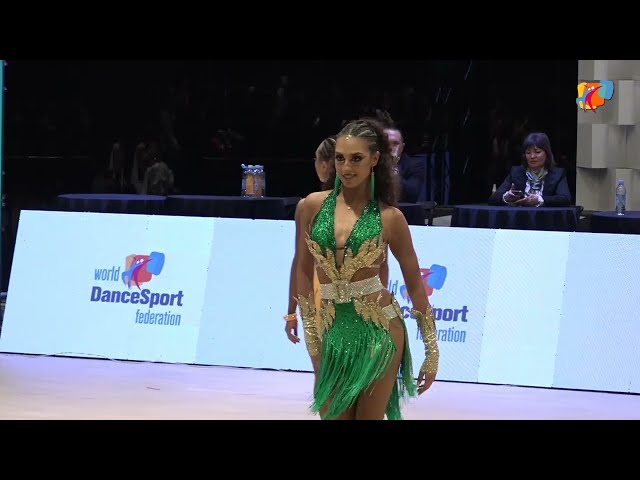 2024 WDSF World Championship Solo Latin Female Final