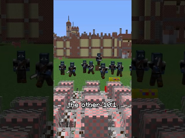 Art of War: Sun Tzu Minecraft Revisualization with Technoblade army