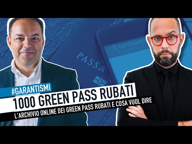 921. 1000 GreenPass rubati: ed ora?