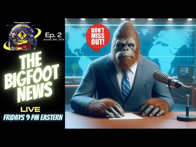 🎙The  Bigfoot News 📰 UPDATE-CO Bigfoot Train Vid / New Bigfoot Video + More