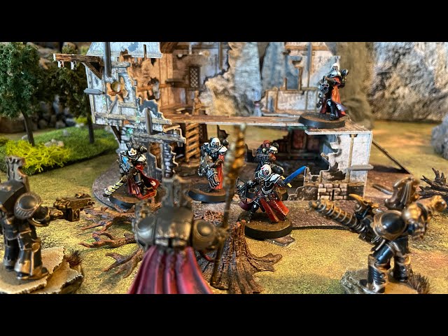 Grimdark Future: Firefight Battle Report (Battle Sisters Vs Havoc Change Brothers 245 points) S1E10