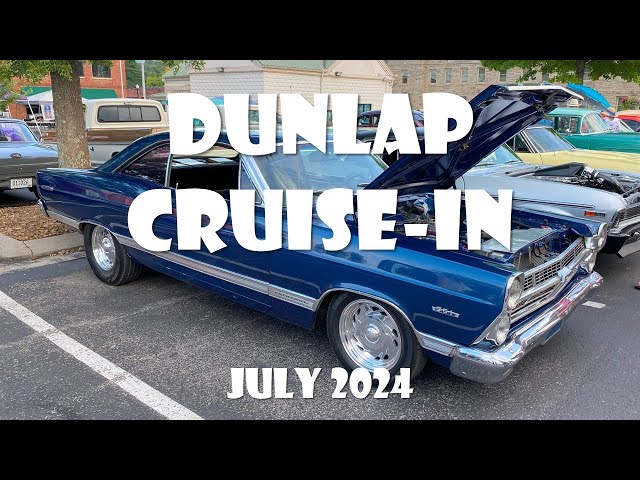 CAR SHOW – Dunlap Cruise-In – Dunlap, Tennessee - July 2024 – Hot Rods & Classic Cars & Trucks