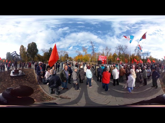 Митинг 20 октября Самара 360. 4к